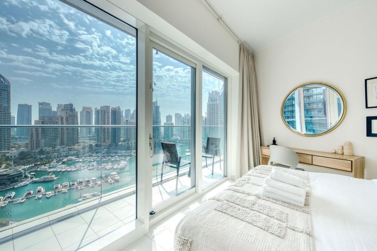 ドバイMaison Privee - Aesthetic Apt With Stunning View In Luxurious Buildingアパートメント エクステリア 写真