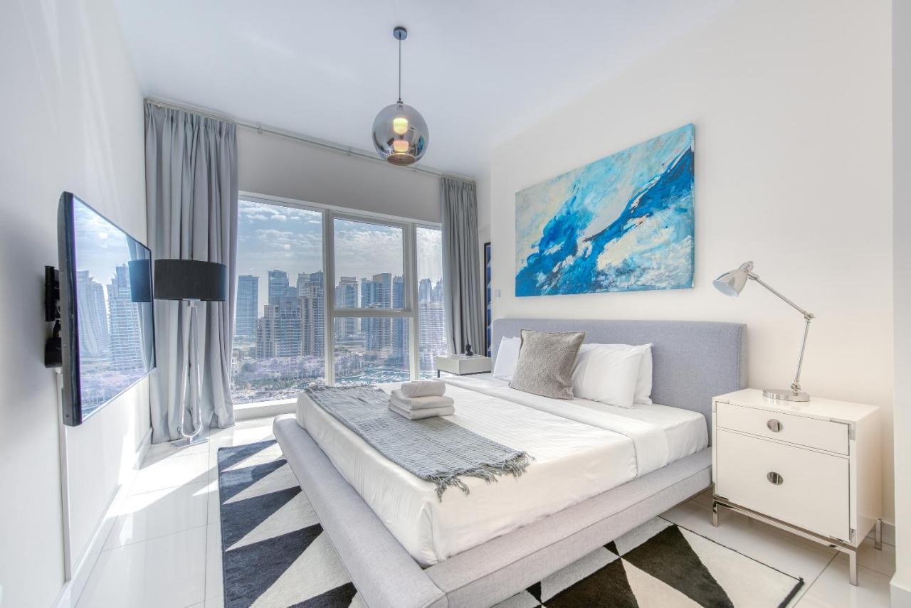 ドバイMaison Privee - Aesthetic Apt With Stunning View In Luxurious Buildingアパートメント エクステリア 写真