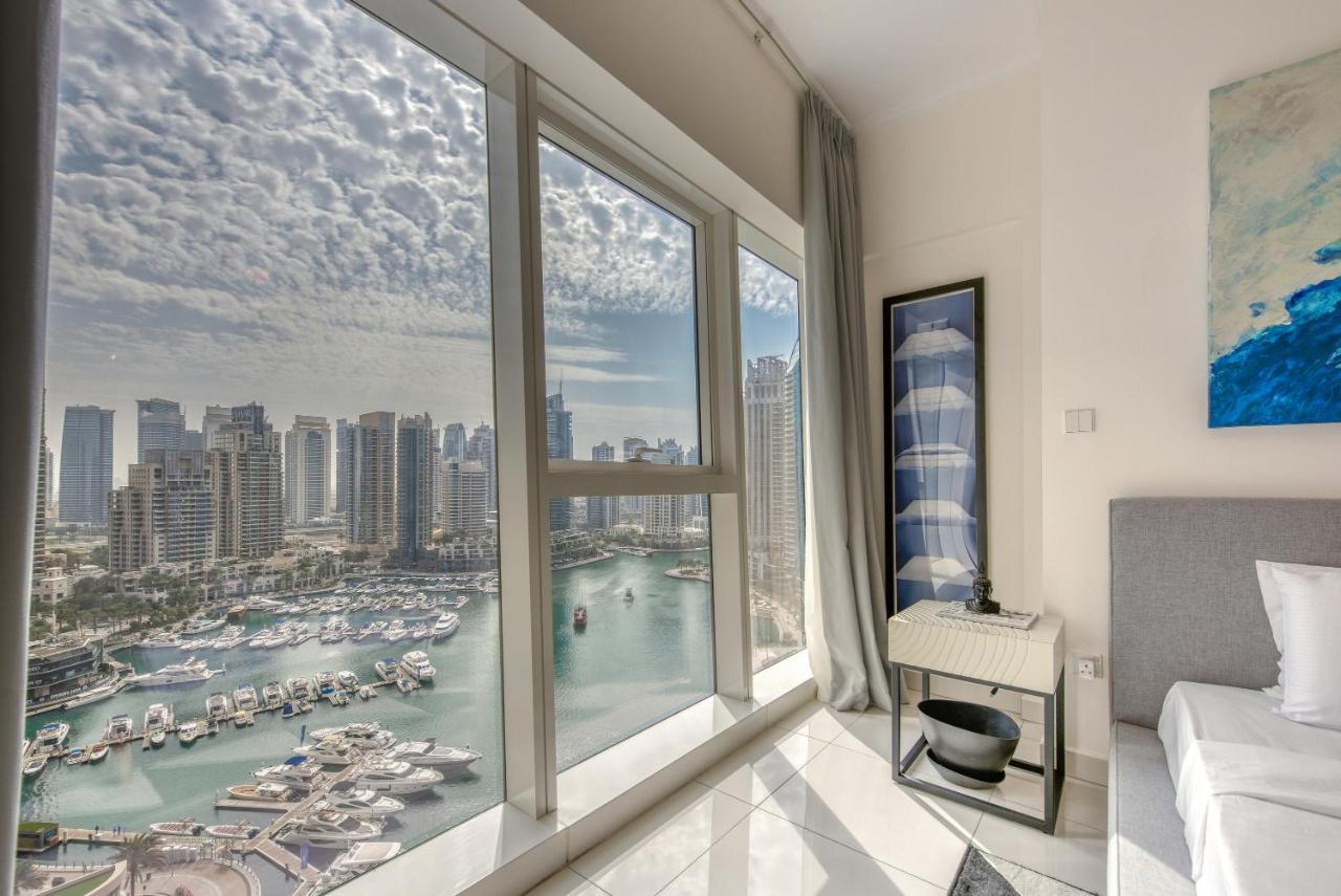 ドバイMaison Privee - Aesthetic Apt With Stunning View In Luxurious Buildingアパートメント エクステリア 写真