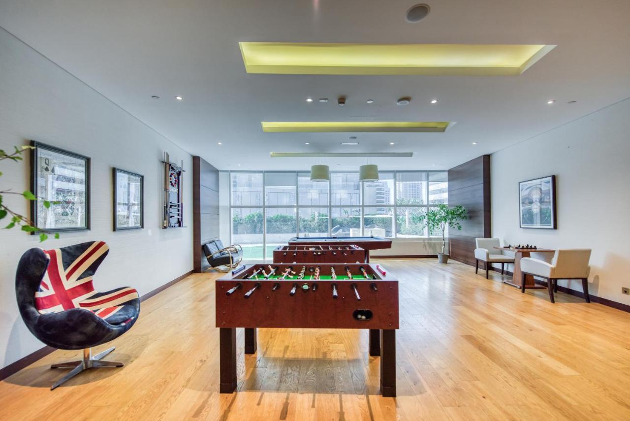 ドバイMaison Privee - Aesthetic Apt With Stunning View In Luxurious Buildingアパートメント エクステリア 写真